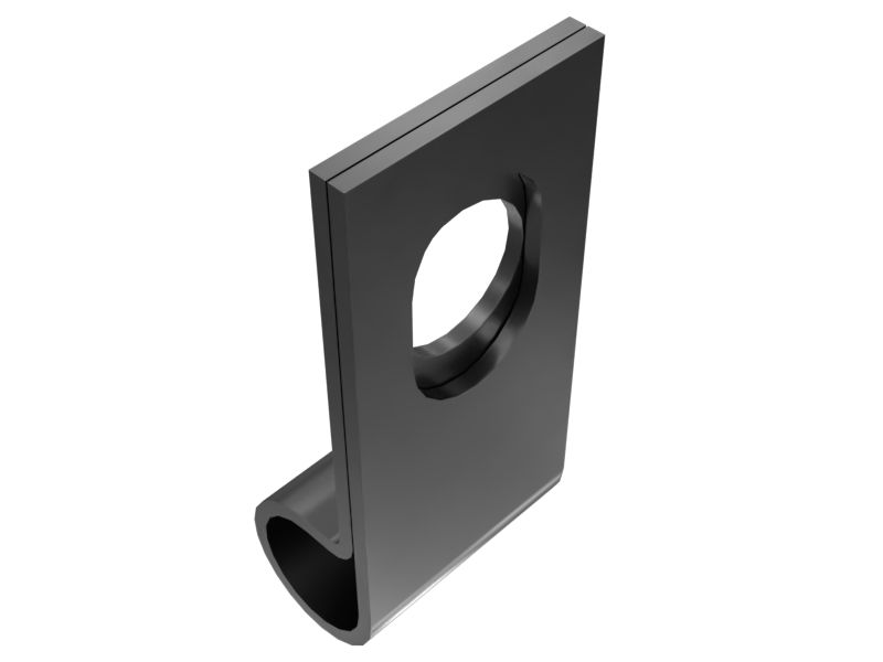 Зажим для одной трубки с внутренним диаметром 6,35 мм