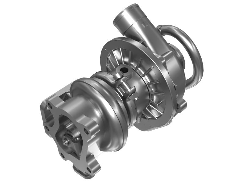 Турбокомпрессор двигателя