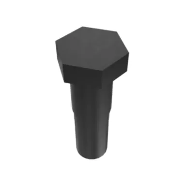 6V-0937: Boulon fileté 5/8-18 de 53 mm de long