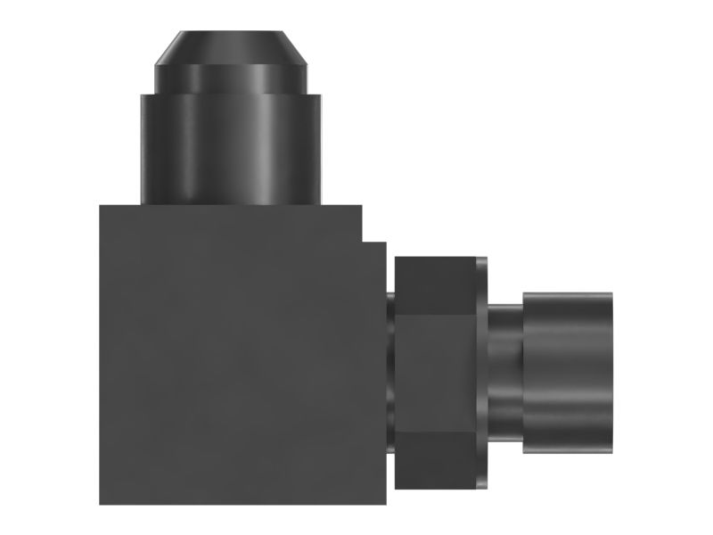 Переходной коленчатый патрубок с углом 90 градусов, длина 30,30 мм