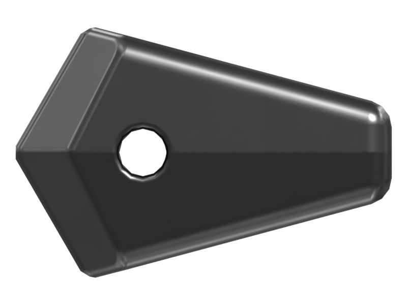 Ремонтный наконечник (переходник) с креплением на пальцах для рыхлителя-кирковщика R350