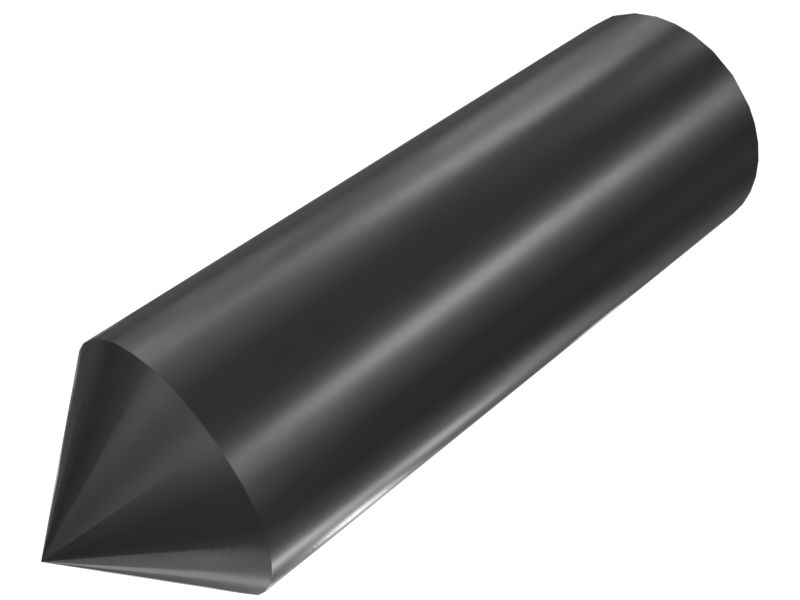 Дюймовый установочный винт с коническим наконечником