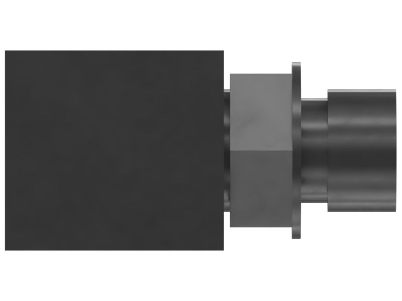 Переходной коленчатый патрубок с углом 90 градусов, длина 30,30 мм