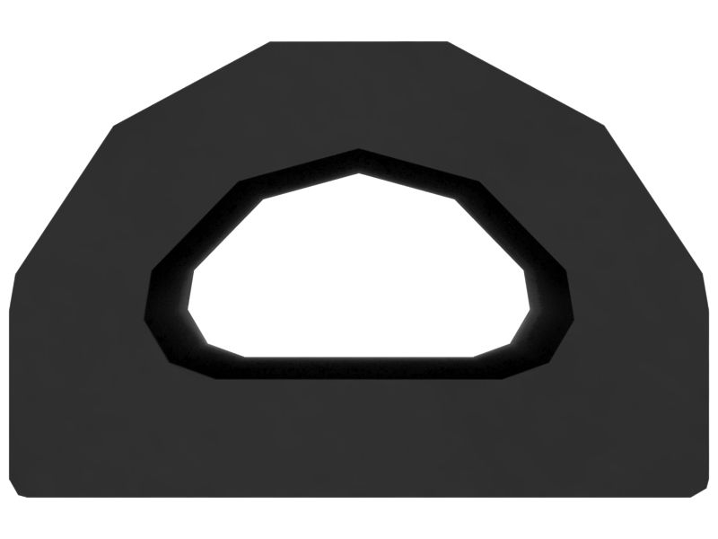 Объемное уплотнение с общей шириной 6,35 мм