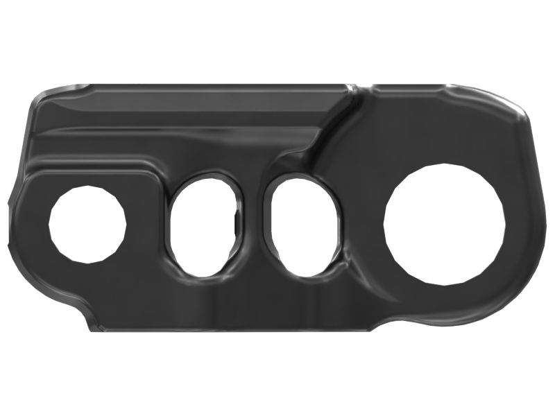 Звено герметичной и смазываемой гусеницы общего назначения