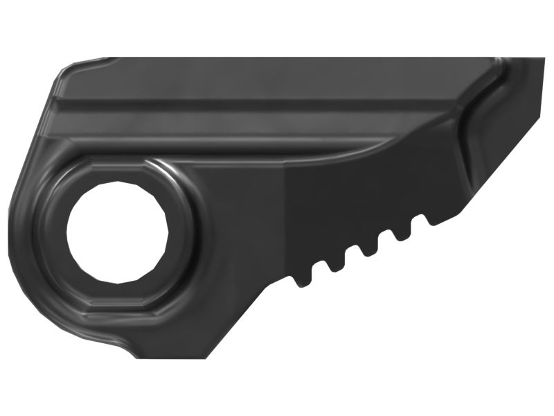 Замыкающее звено шириной 105 мм для герметичной и смазываемой гусеничной ленты со штифтом на конце