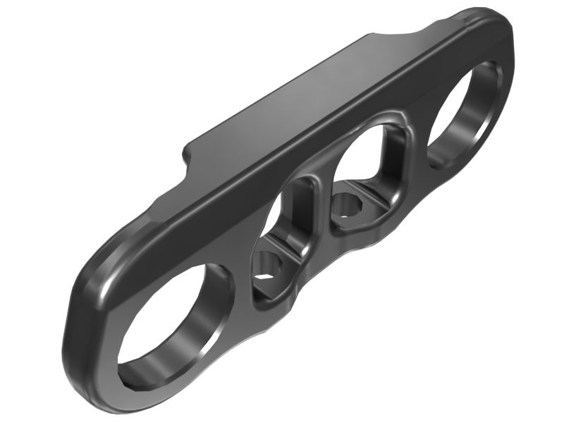 Звено гусеницы, шаг: 175,41 мм