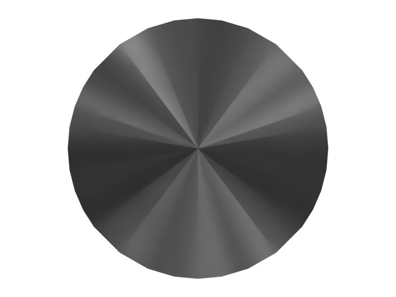 Дюймовый установочный винт с коническим наконечником