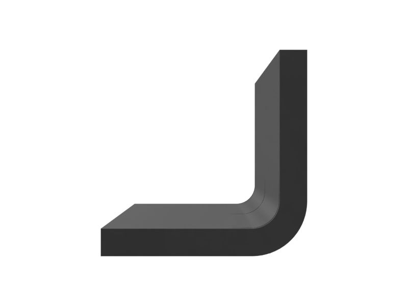 Опорный уголок аккумуляторной батареи, длина 1140 мм