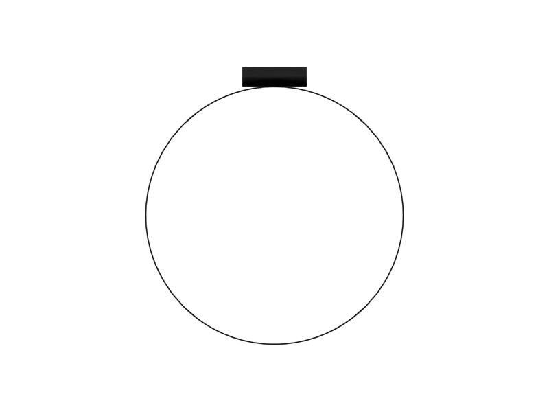 Шланговый хомут с минимальным внутренним диаметром 159,00 мм