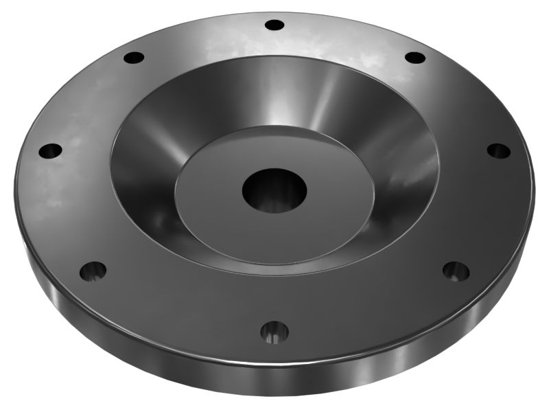 611-6900: 189mm Outer Diameter Suction Fan Adapter