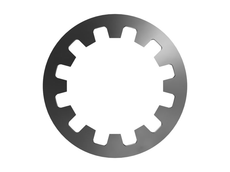 1.4mm Thick Push On Retainer Ring