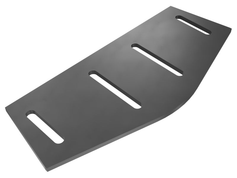 624-4335: 16mm Thick Bucket Bottom Wear Plate