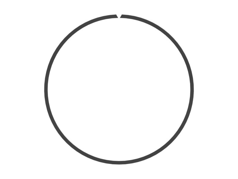 5.85mm Thick Internal Retaining Ring