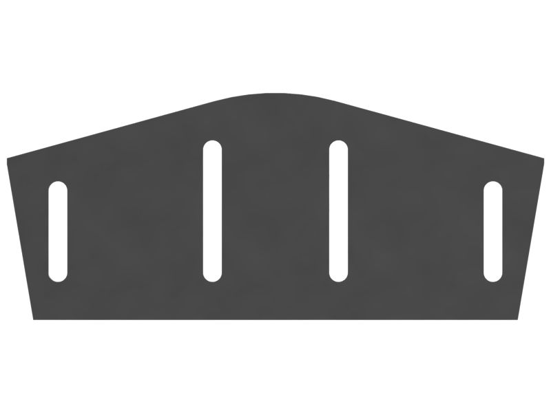 16mm Thick Bucket Bottom Wear Plate