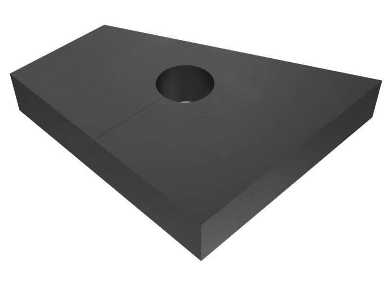 25.4mm Thick Radiator Bottom Core Liner