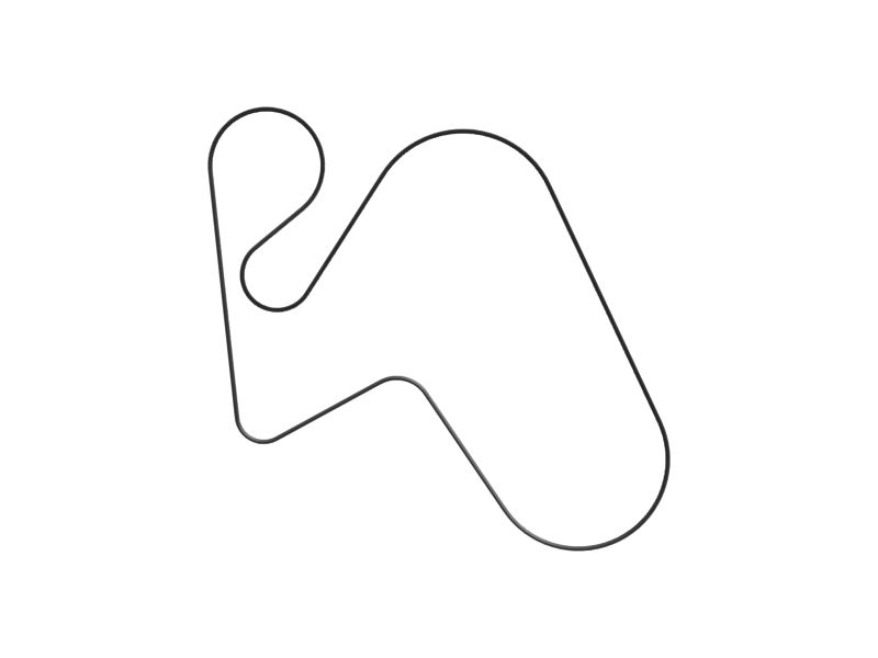 Ребристый ремень длиной 2128 мм