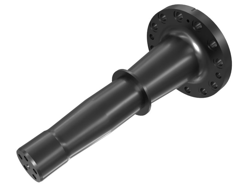 447-6849: Roller Frame Pivot Bar Cambered Shaft