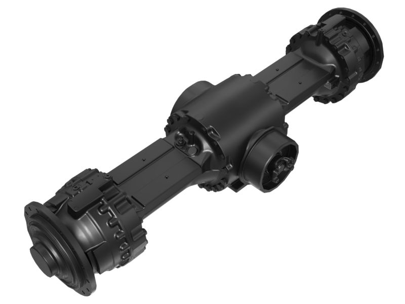 Limited Slip Differential Rear Axle