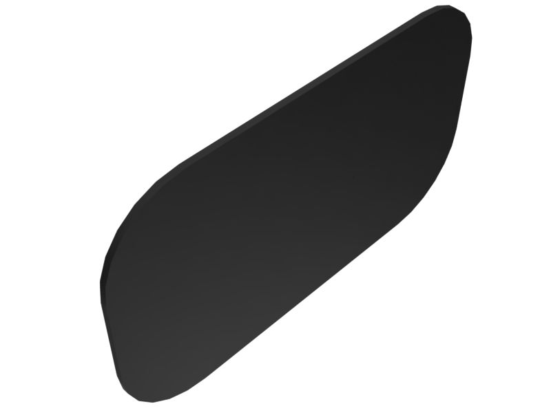 478-9771: 4mm Thick Breaker Box Acrylic Window