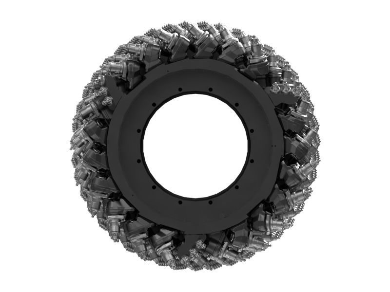 2235mm Length Straight Tool Rotor
