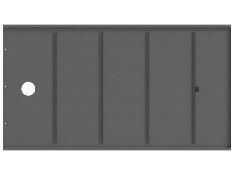 2mm Thick Generator Enclosure Roof