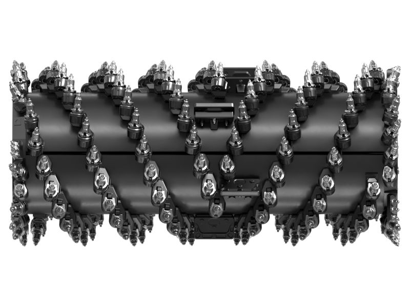 2.2m Length Milling Drum Rotor