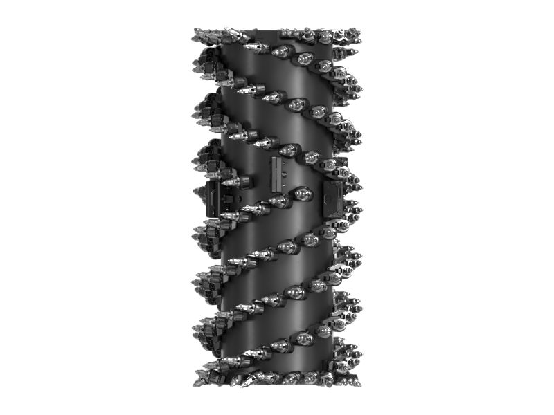2.2m Length Milling Drum Rotor
