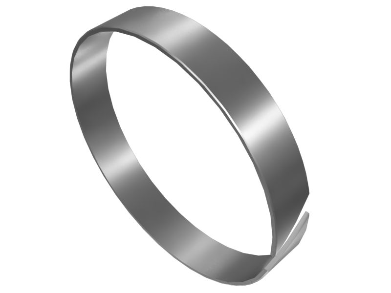 497-9933: 157mm Outer Diameter Piston Rod Wear Ring