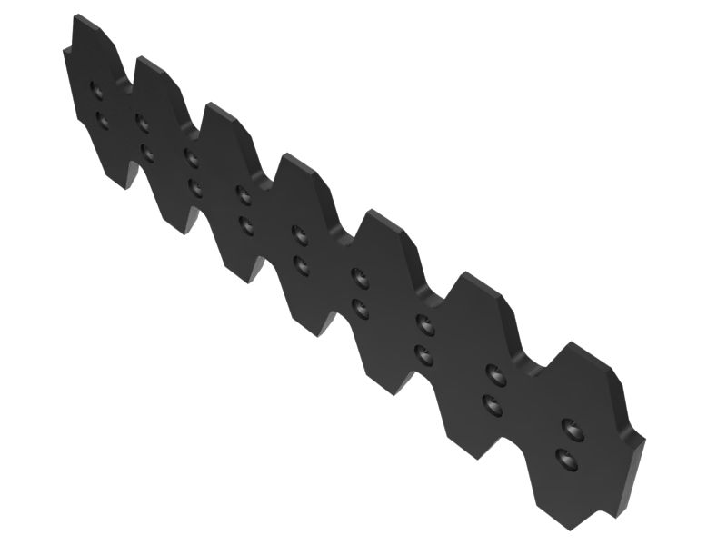 Зубчатая режущая кромка