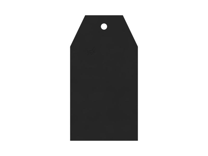 High Pressure Accumulator Warning Plate