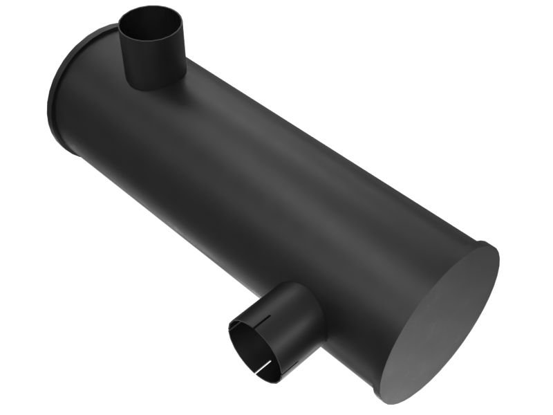 Universal Aftermarket Muffler For Caterpillar Equipment – Fits Models 311, 312, 120B (Replaces 5I7914, 5I7911, 085-8373, 0860014)