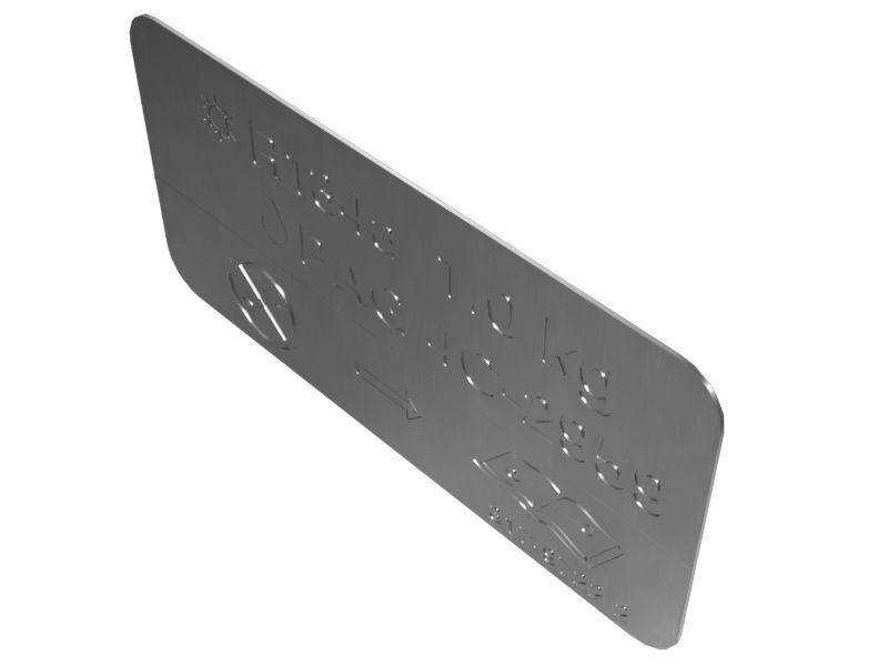 317-9722: ПЛАСТИНА КОНДИЦИОНЕРА