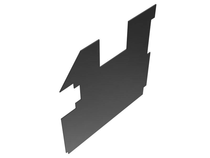 204-6300: НАПОЛЬНЫЙ КОВРИК ЛЕВЫЙ