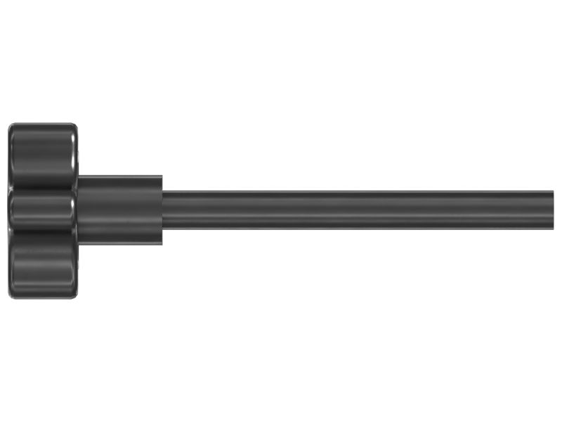 5-Звездочная черная зажимная ручка