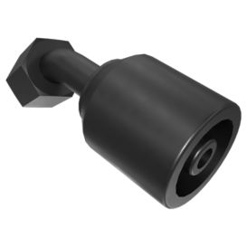 124-1980: 17.5 mm 六角尺寸固定式联轴器