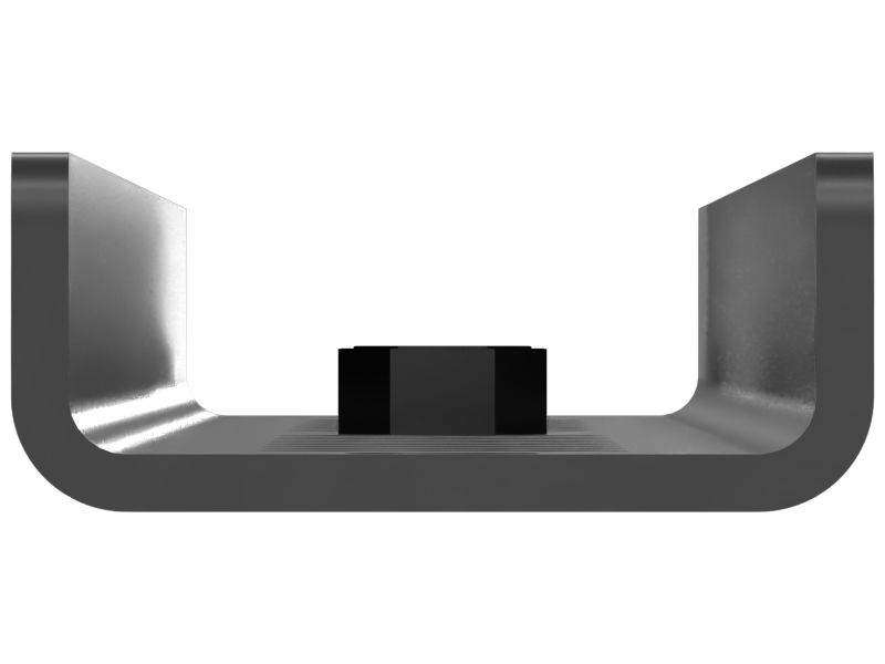 Fuel Cooler Mounting Lower Channel