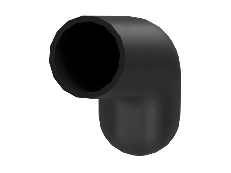 Шланг с несколькими изгибами с внутренним диаметром 75,00 мм