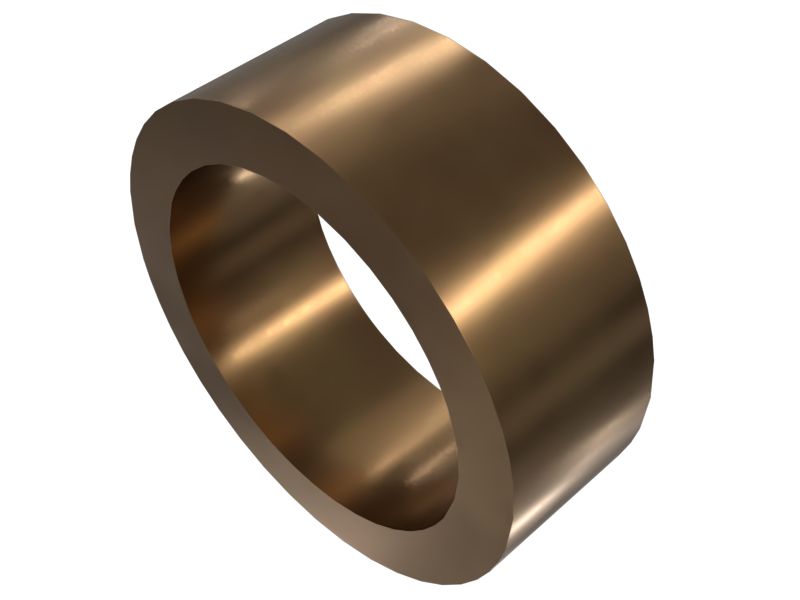 Подшипник скольжения, наружный диаметр 125,50 мм