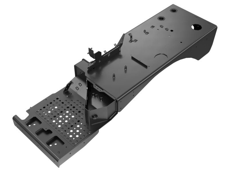 Track Type Tractor Left-Hand Fender