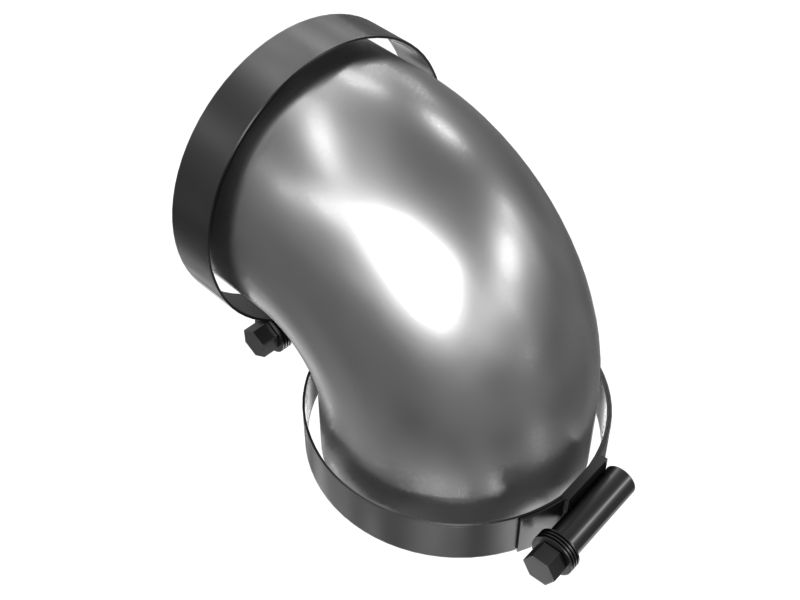 627-2751: 76.3mm Inner Diameter Cabin Air Precleaner Elbow