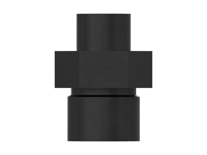 Прямой соединительный переходник, длина 33,50 мм