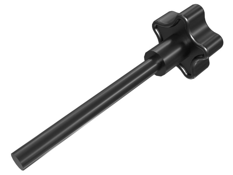 5-Звездочная черная зажимная ручка