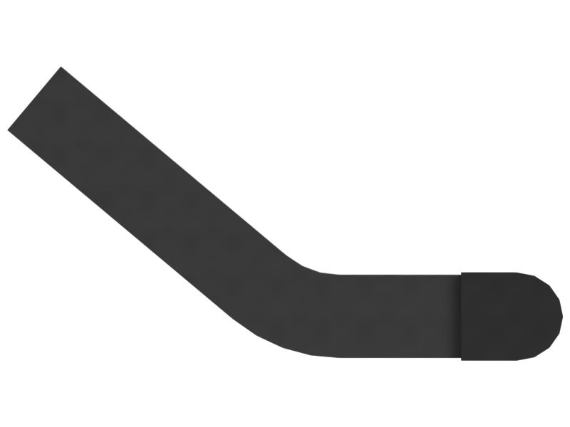 Правый зуб машины для измельчения пней