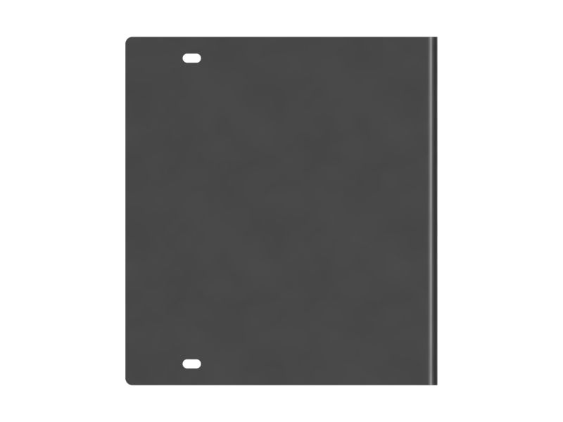 Монтажная пластина с четырьмя болтами толщиной 3 мм