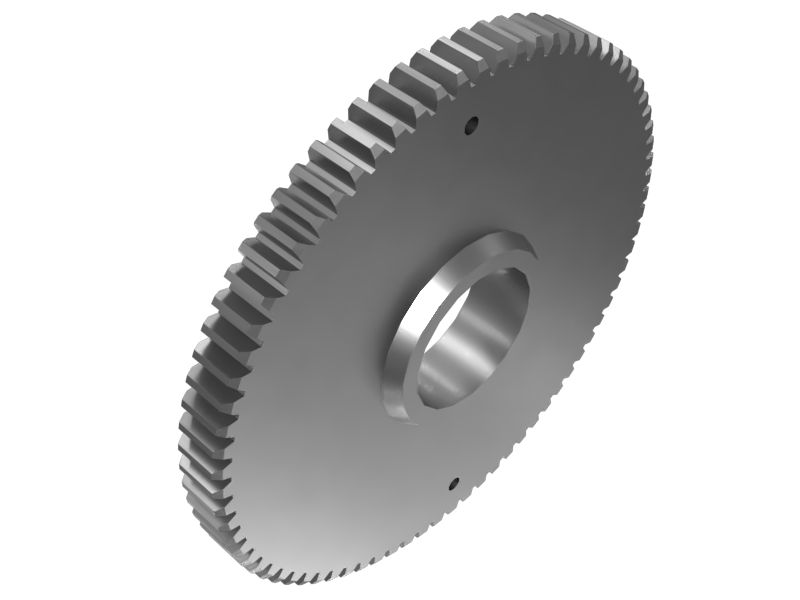 77 Teeth Pump Drive Spur Gear