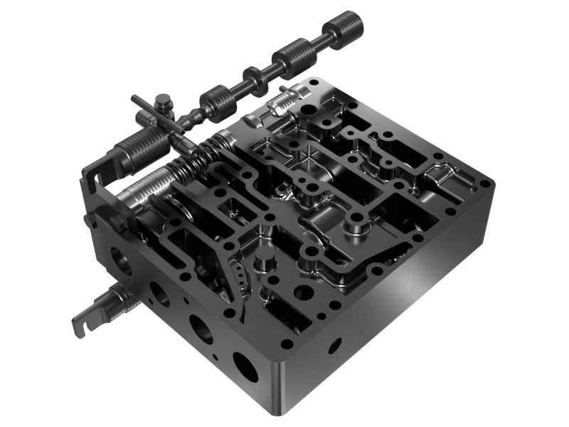6Y-2343: БЛОК КЛАПАНА