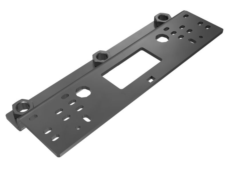 10mm Thick Screed Extension Support Plate