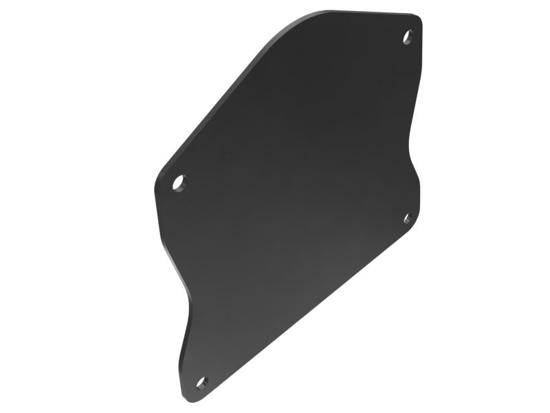 2.5mm Thick Hood Hinged Grill Mounting Plate