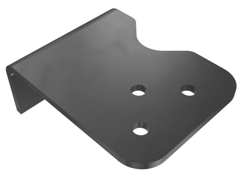 613-8977: Hydraulic Lines Mounting Bracket